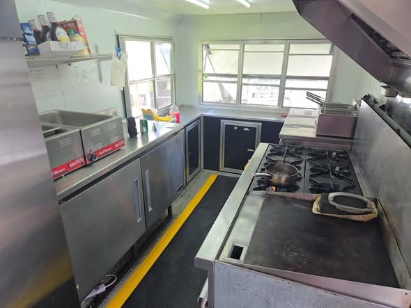 Inside the 419 Venue Guy mobile kitchen